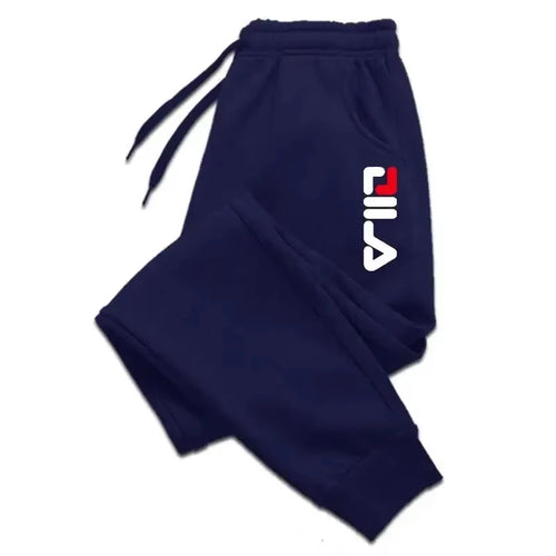 Men's Joggers Drawstring Casual Pants Fleece Sweatpants Workout Running Gym Fitness Sports Trousers WK007