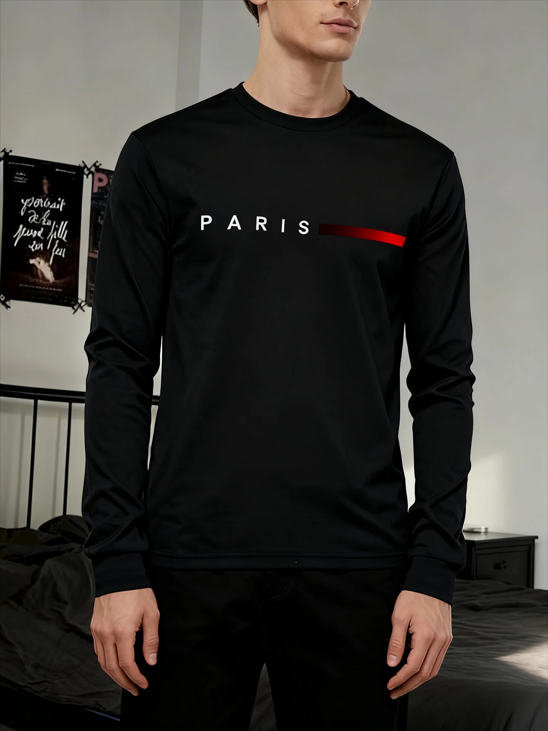 Oversized Gothic Streetwear Long Sleeve Tee